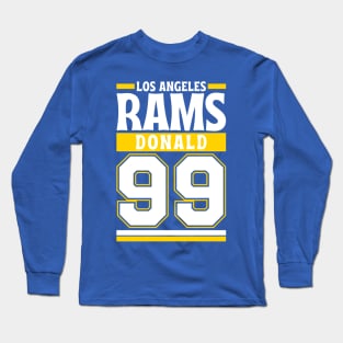 Los Angeles Rams Donald 99 American Football Edition 3 Long Sleeve T-Shirt